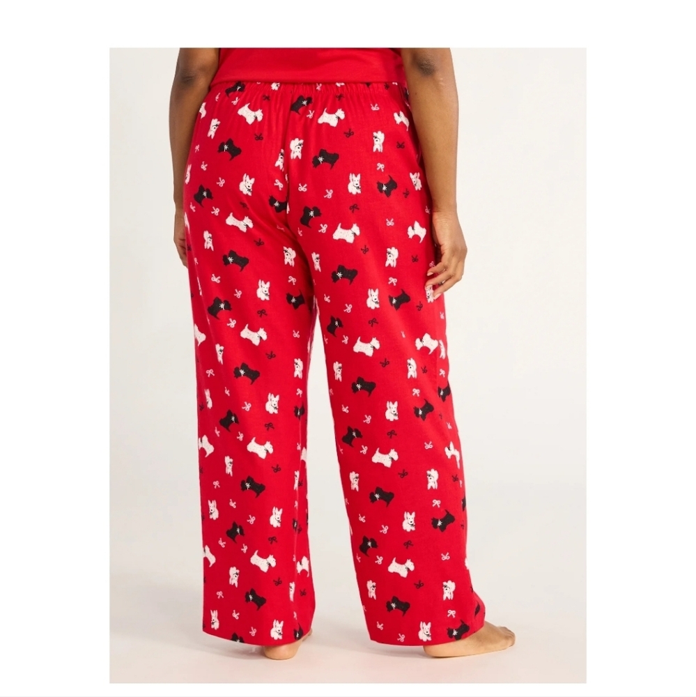 NWT JOYSPUN Christmas/Dog pajama pants, Size Large